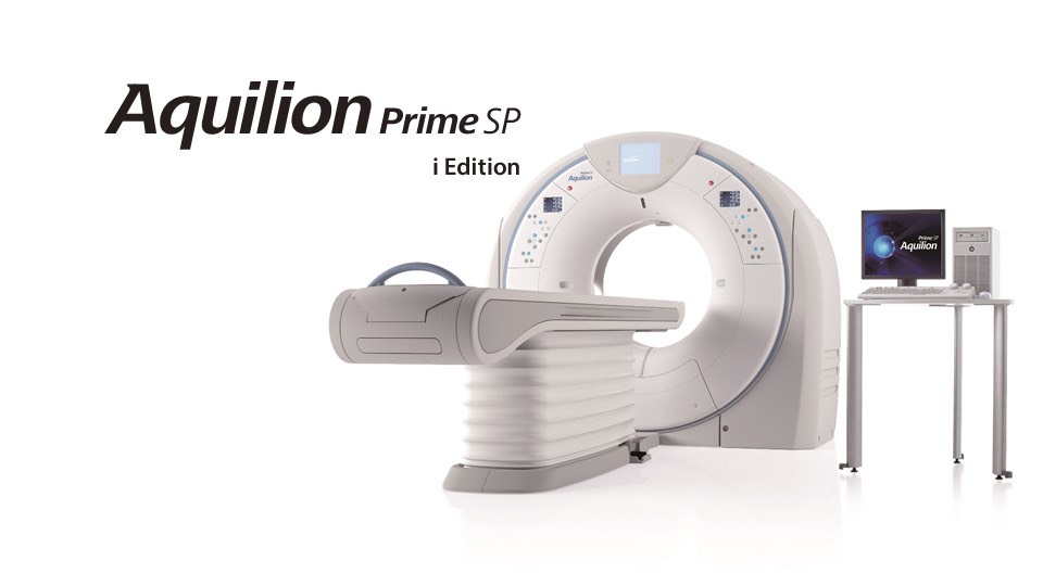 Aquilion Prime SP i Edition　画像提供：キャノンメディカルシステムズ株式会社