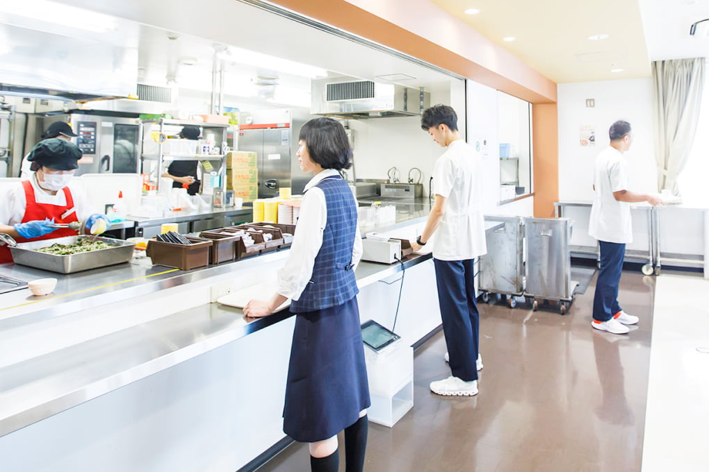 職員食堂の画像